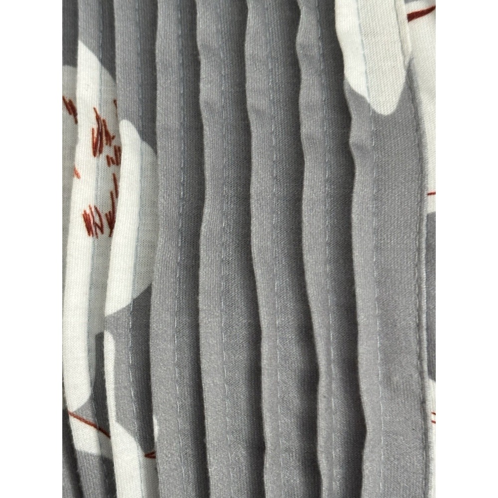 Reborn Women's Tunic/Dress Gray with Florals Size (L) - Picture 3 of 16